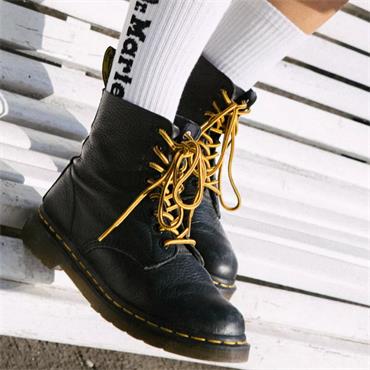 DR MARTENS WOMENS LACE ANKLE BOOT - BLACK